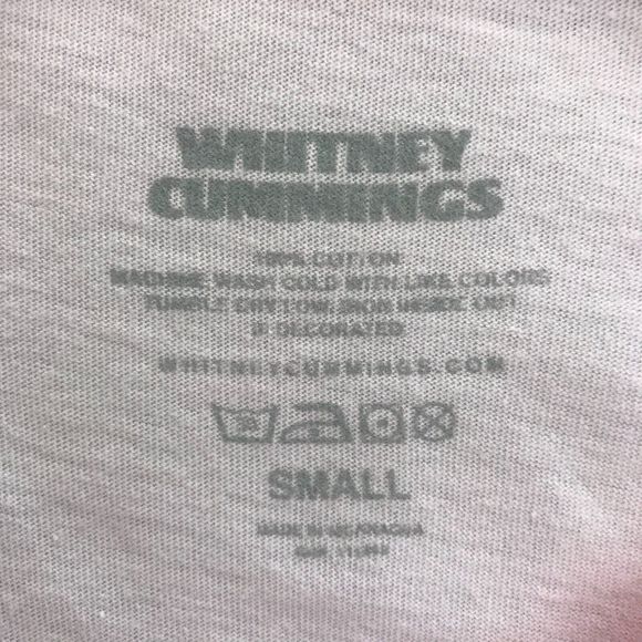 Comedian Whitney Cummings Concert Shirt Womens Small Touch Me Tour Pink 2021 - Picture 3 of 5